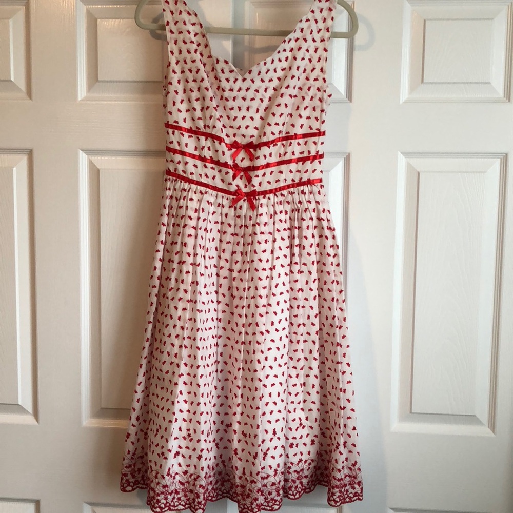 Betty Page butterfly dress